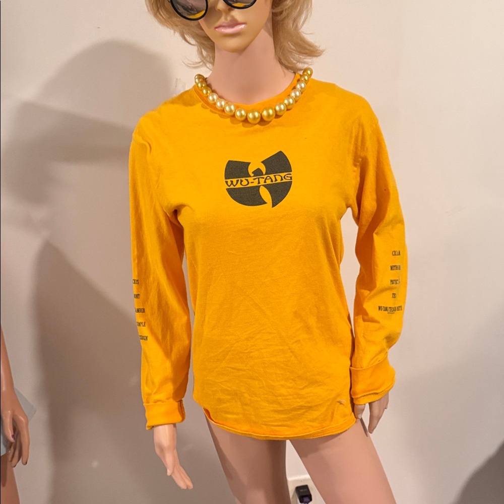 Women's Yellow Long Sleeve Top
